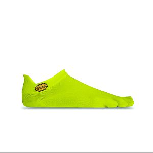 Vibram No Show Yellow Mens 5toe-socks | India-148603